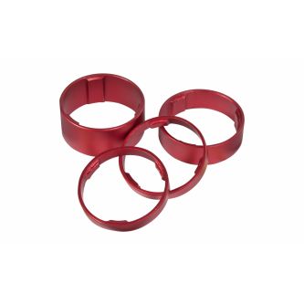 Cube Spacer Set red