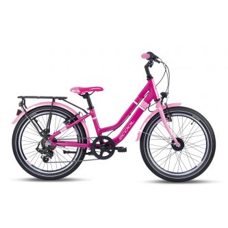 S'COOL chiX twin alloy 20-7 pink-pink - Fahrrad Online Shop