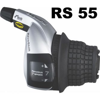 Shimano Schaltgriff RS 45 Tourney 7-fach silber/schwarz