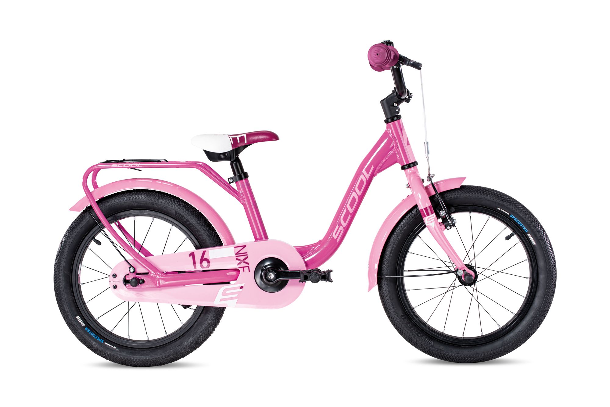 S'cool niXe alloy 16 pink/lightpink - Fahrrad Online Shop