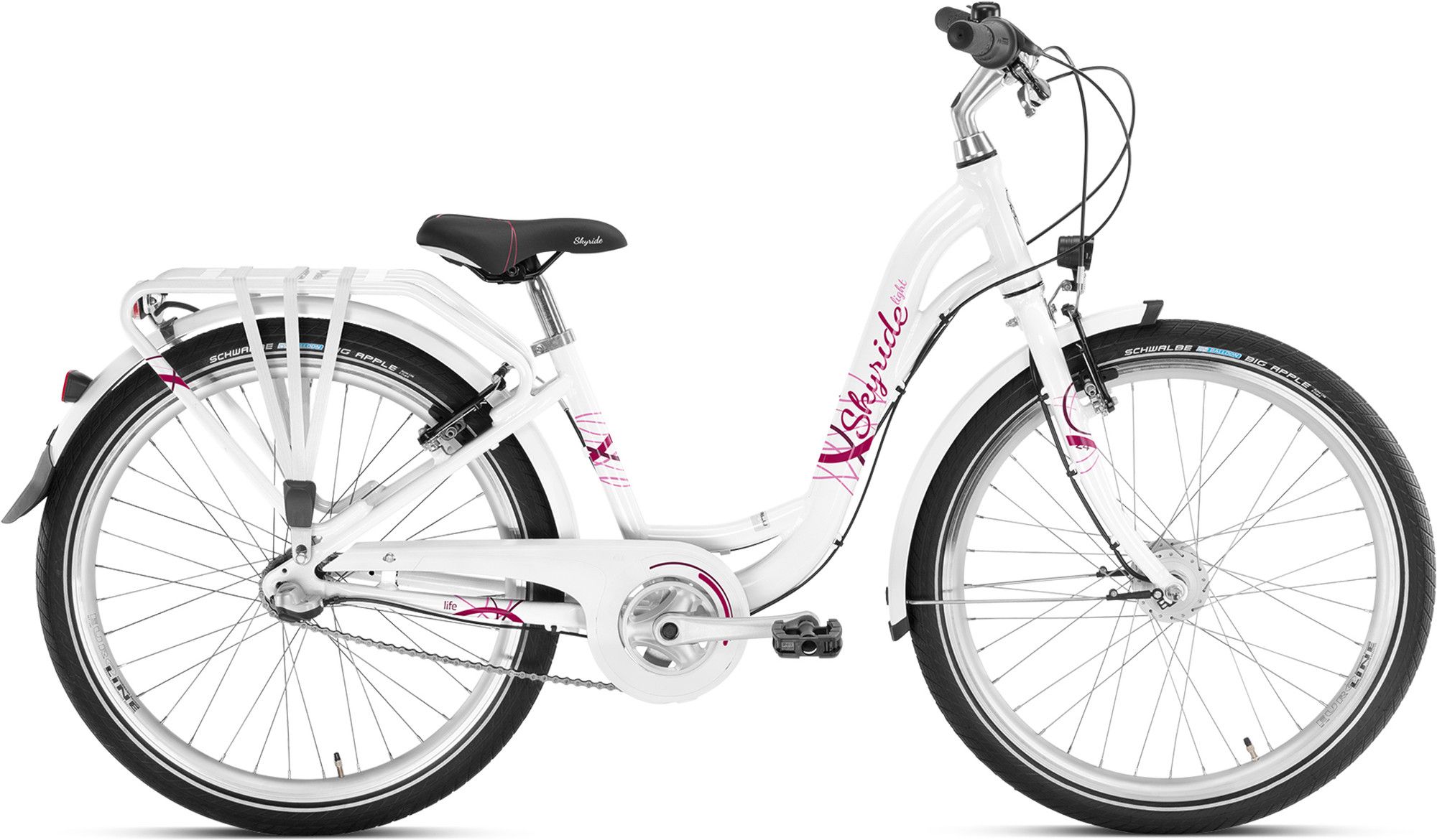 Puky Skyride 24-3 Alu light white - Fahrrad Online Shop