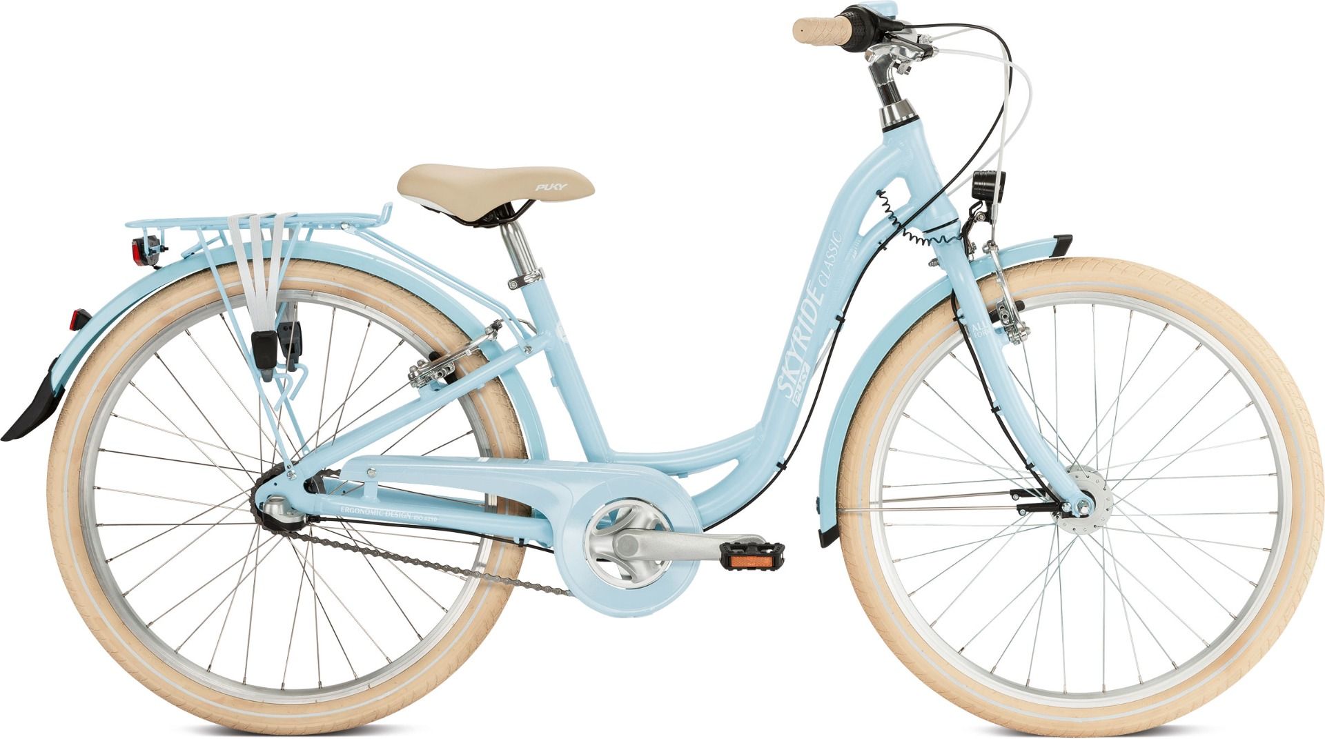 Puky Skyride 24-3 Classic retro-blau - Fahrrad Online Shop