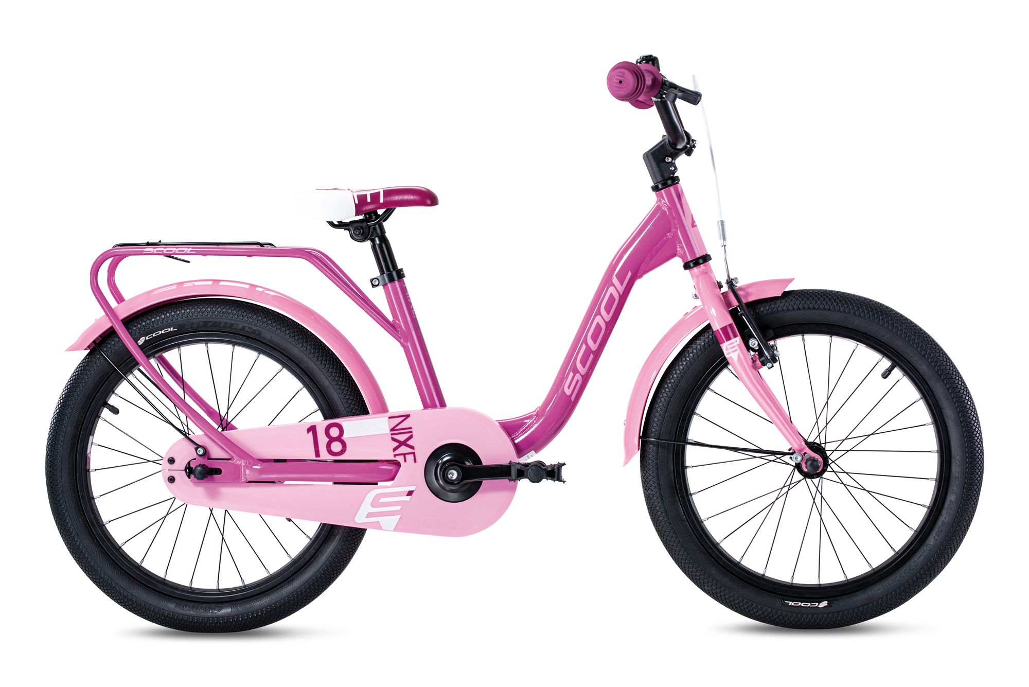 S'cool niXe alloy 18 pink/lightpink (2022) - Fahrrad Online Shop