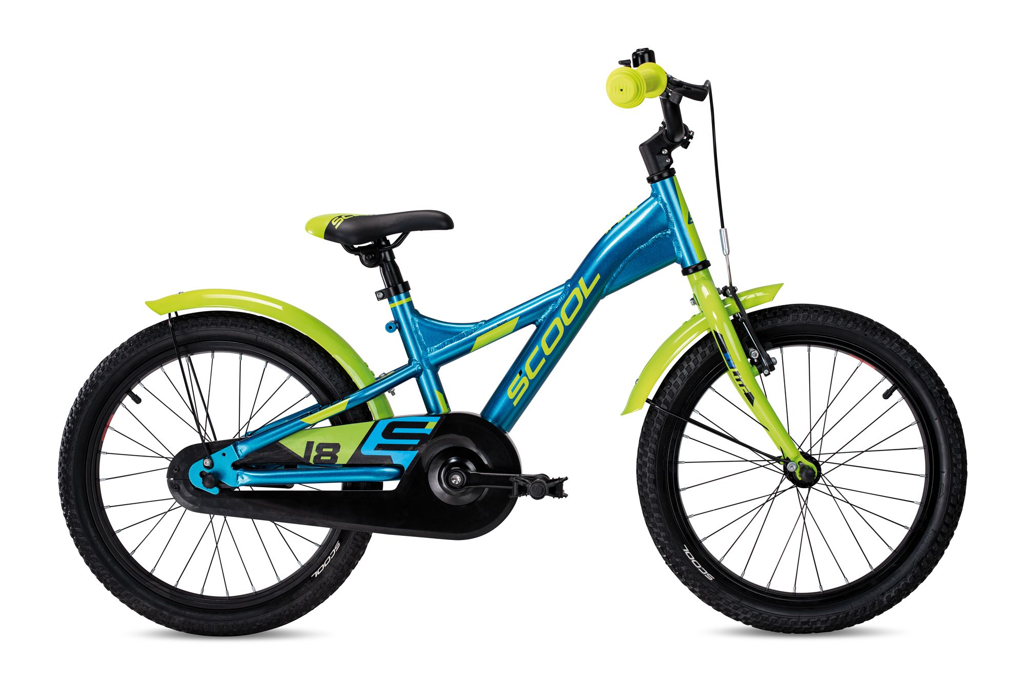 S'cool XXlite alloy 18 blue/lemon (2020) - Fahrrad Online Shop