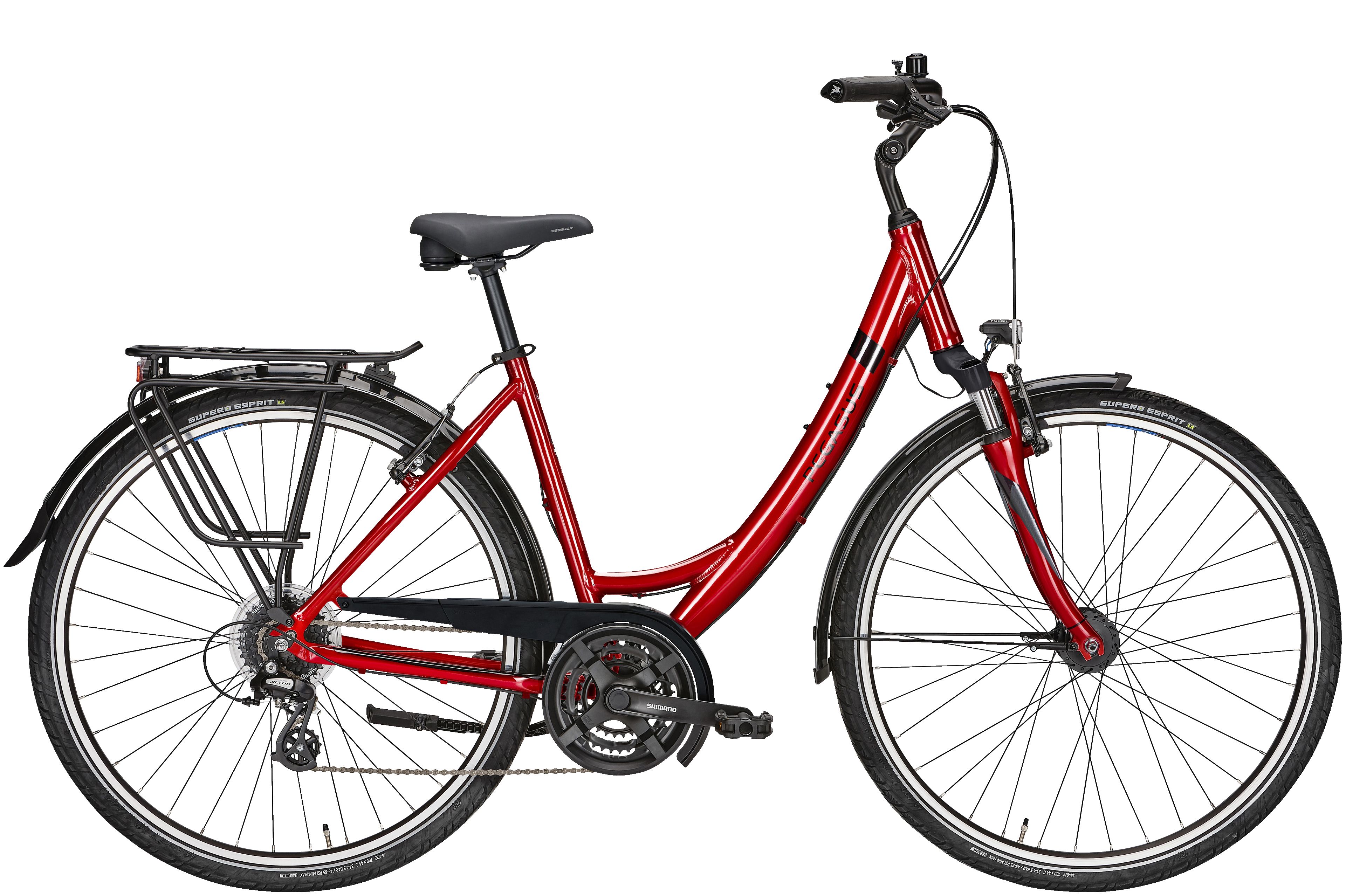 Pegasus Solero SL 24 Damen rot (2021) - Fahrrad Online Shop