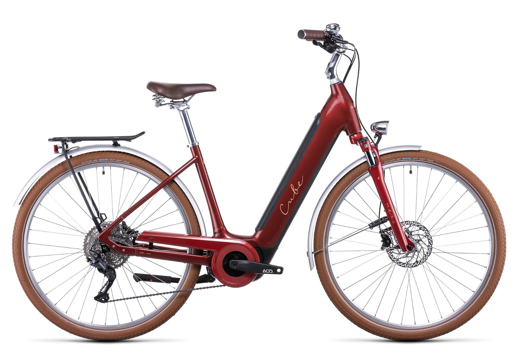 Cube Ella Ride Hybrid 500 Damen auburn´n´salmon - Fahrrad Online Shop