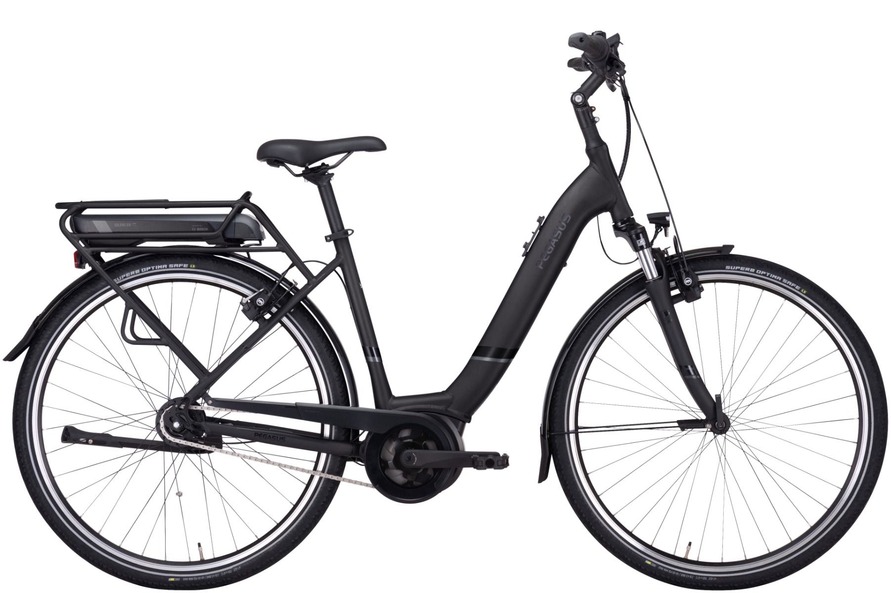 Pegasus Solero E8R 400Wh Damen black matt - Fahrrad Online Shop