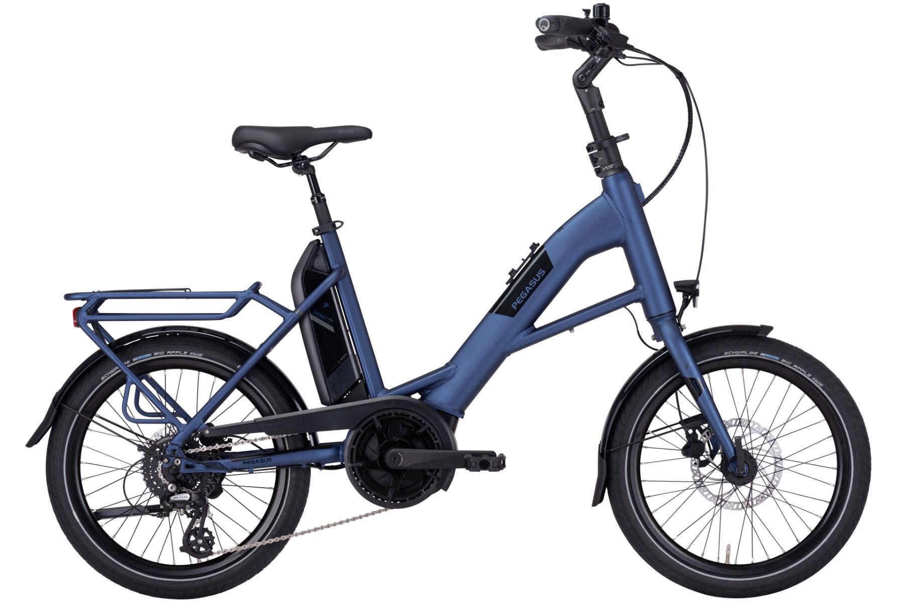 Pegasus Swing E8 Disc 400Wh blue matt - Fahrrad Online Shop