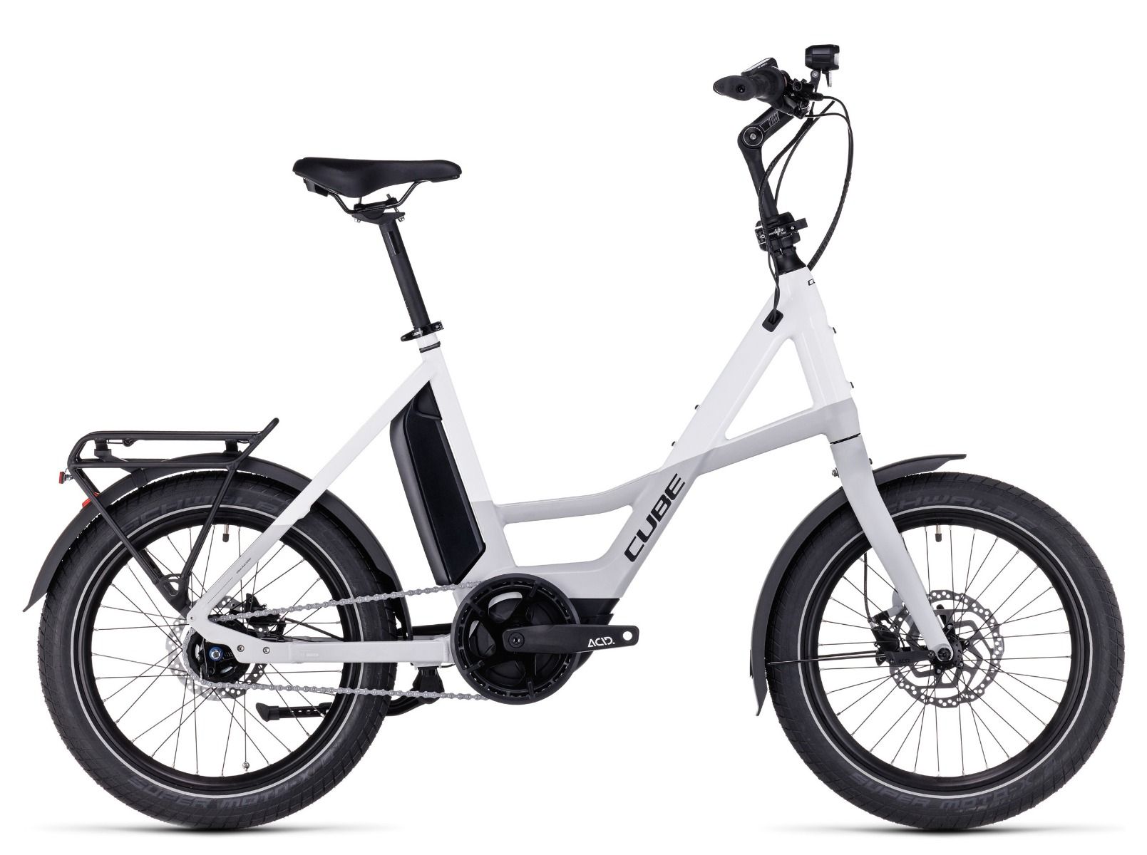 Cube Compact Hybrid 500 grey´n´white (2023) - Fahrrad Online Shop