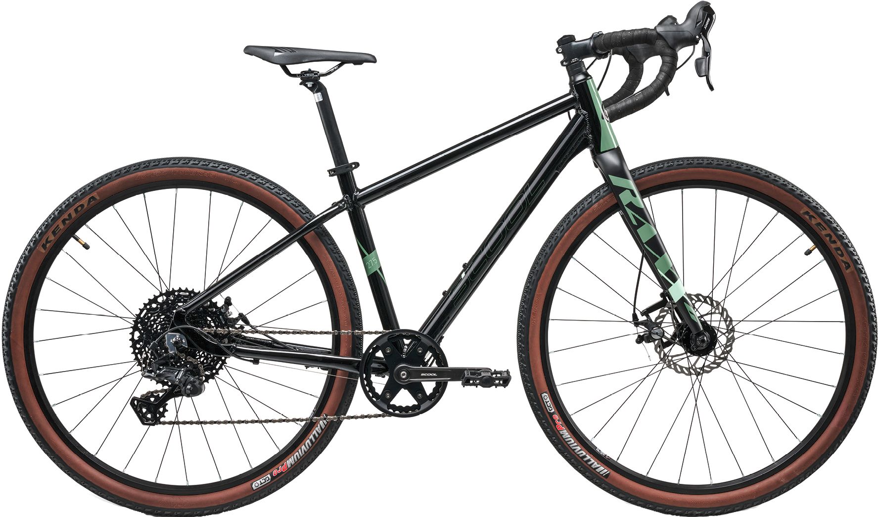 S'COOL raX XG 27,5 Black/Olive (2023) - Fahrrad Online Shop