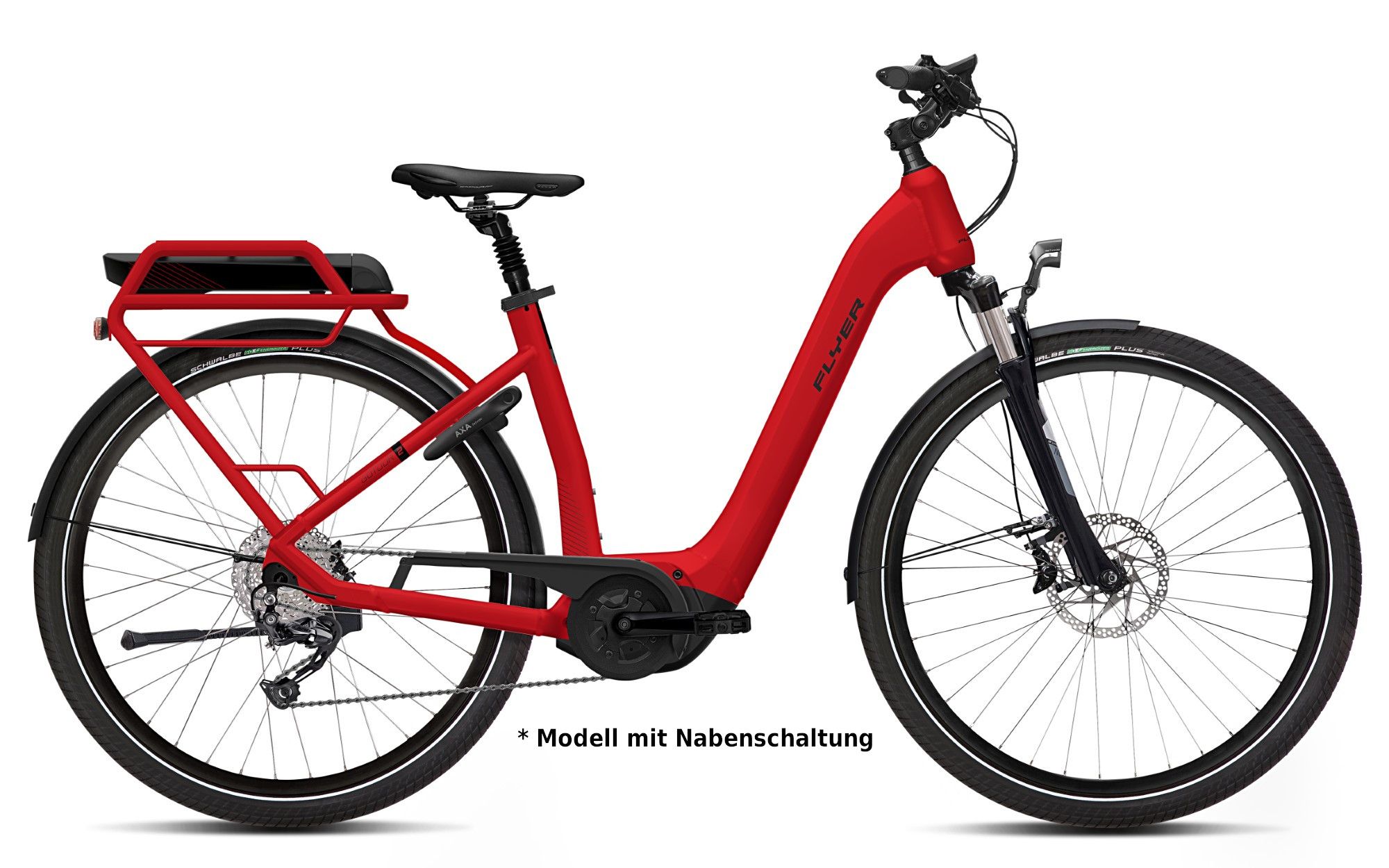 Flyer Gotour2 5.01R 500Wh Damen Classic Red (2019) - Fahrrad Online Shop