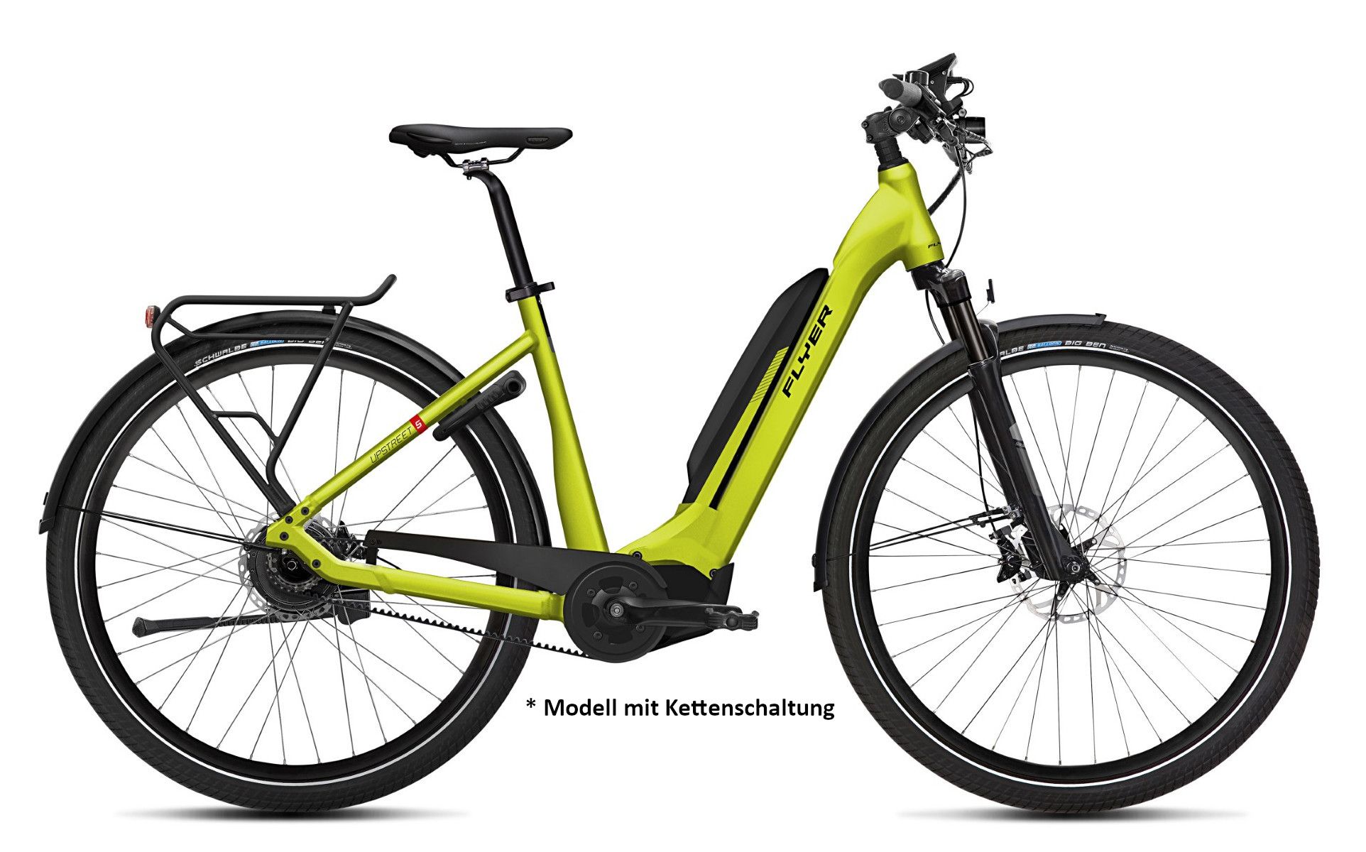 Flyer Upstreet5 7.10 630Wh Damen lime green (2019) - Fahrrad Online Shop