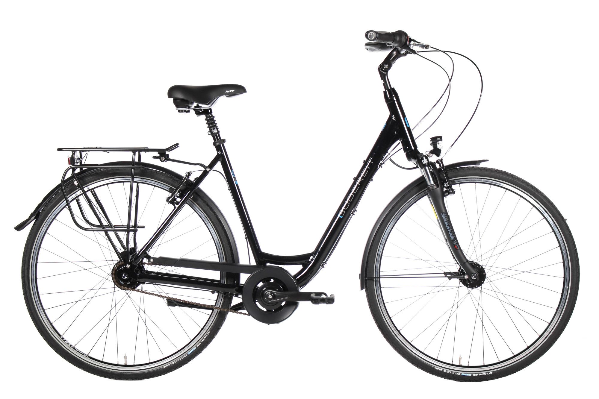 Gudereit Comfort 8.0 FL Einrohr schwarz - Fahrrad Online Shop