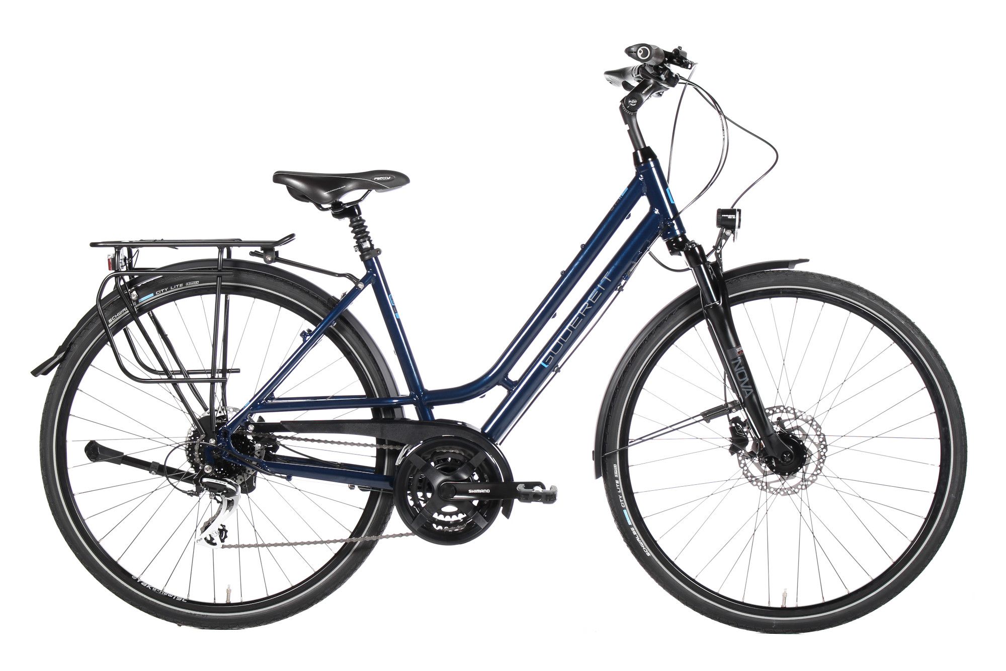 Gudereit LC-30 evo Damen dunkelblau glanz - Fahrrad Online Shop