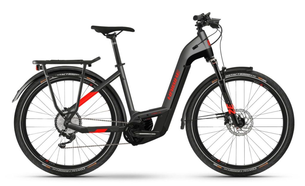 Haibike Trekking 9 Wave 625Wh anthracite/red - Fahrrad Online Shop