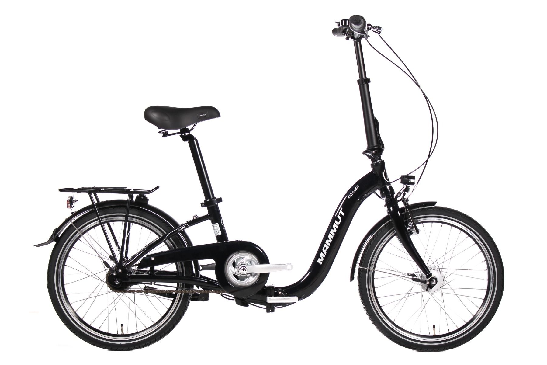 Mammut Faltrad 20-7 schwarz - Fahrrad Online Shop