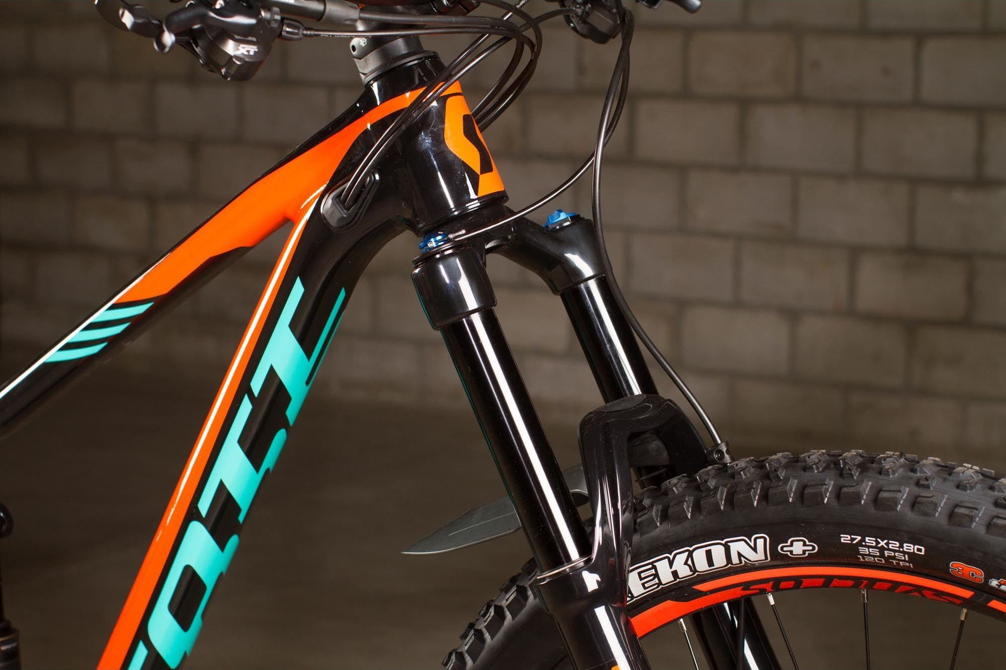 Scott Genius 930 29 schwarz-orange (2018) - Fahrrad Online Shop